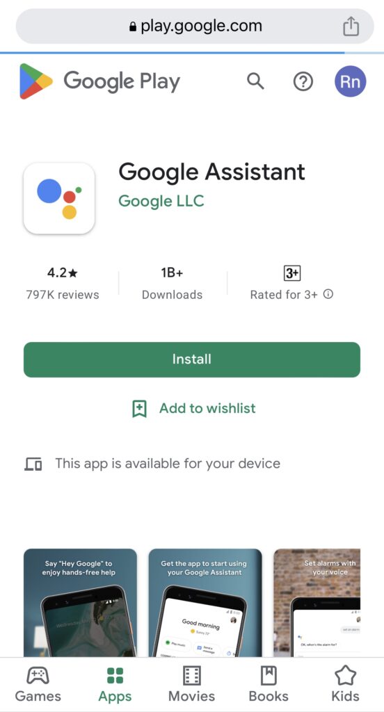 Google assistant 